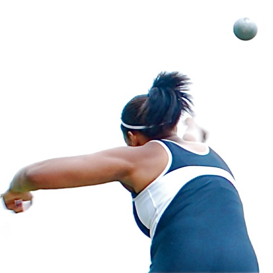 Emmonnie is set to throw down this season/EHS photo credit