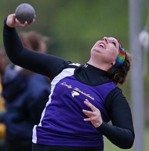 Taylorville's Claire Nolan starts season with IL#4 41-2/Jason Johnson photo